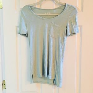 Loft | Short Sleeve Teal T-shirt